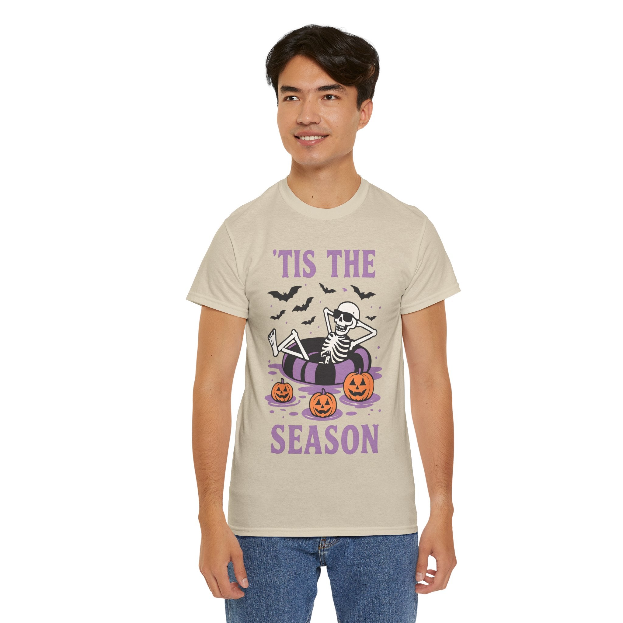 'Tis The Season Chill Skeleton Tee