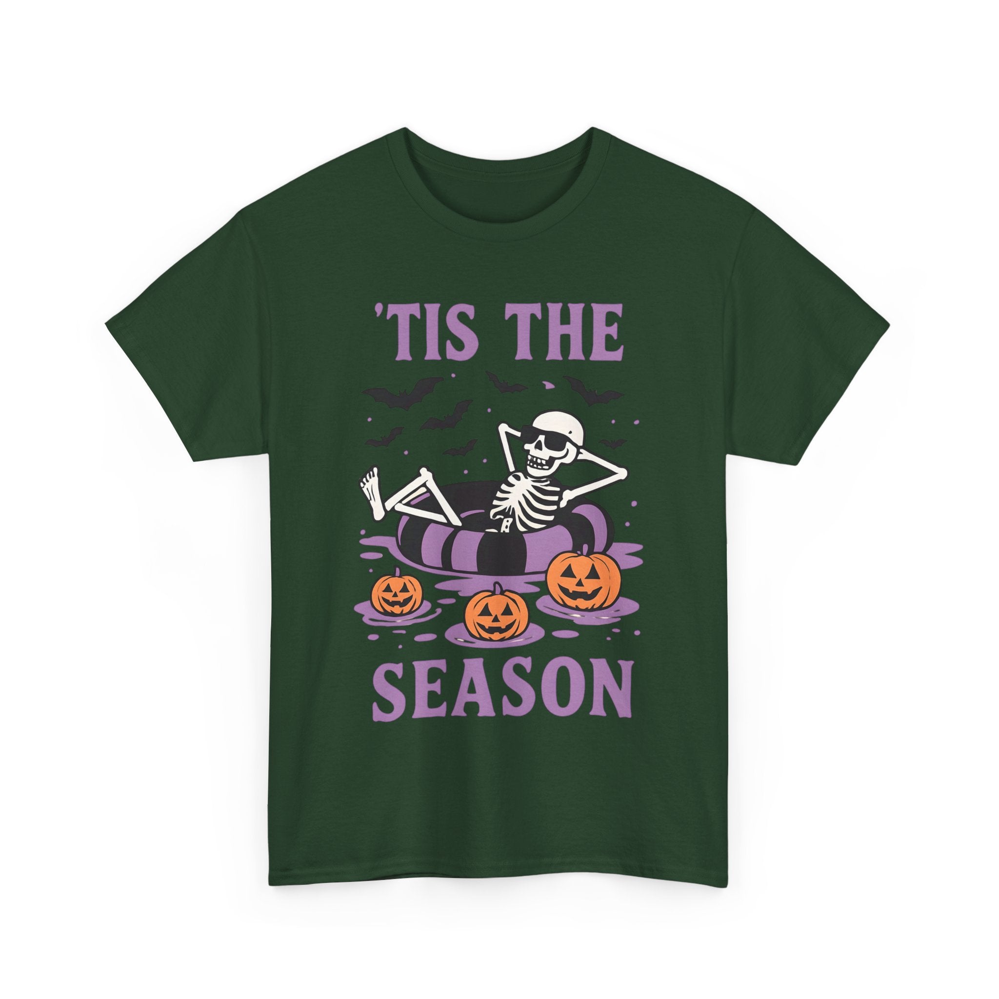 'Tis The Season Chill Skeleton Tee