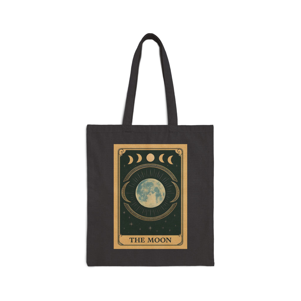 The Moon Tarot - Cotton Canvas Tote Bag