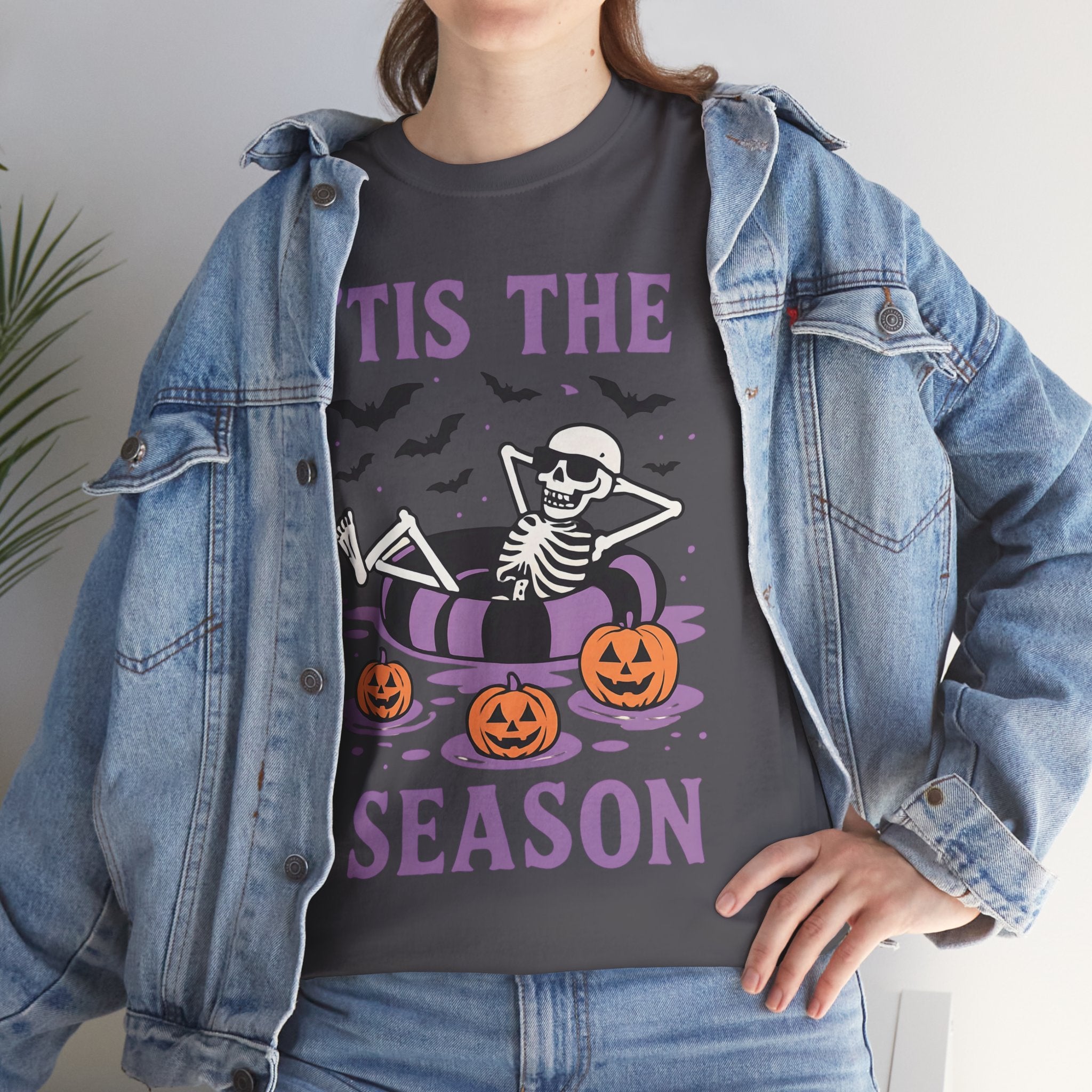 'Tis The Season Chill Skeleton Tee
