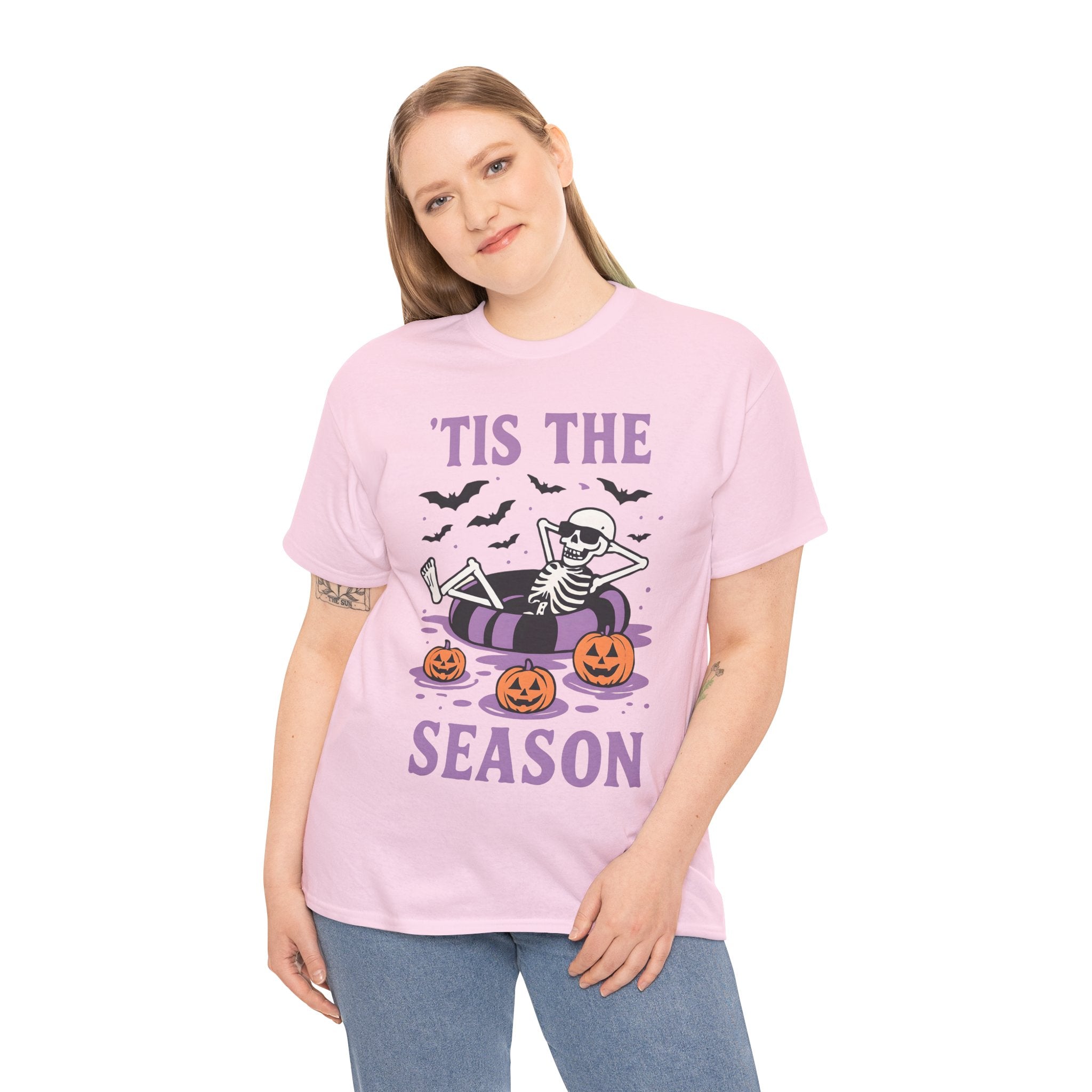 'Tis The Season Chill Skeleton Tee